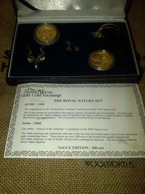 Royal  two 1/2 oz 999.99Au only 200 sets minted