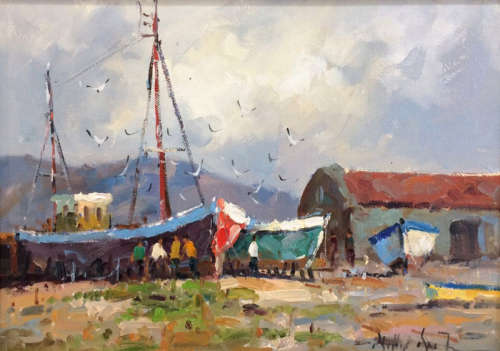 Phillip Britz Original (35x25cm). Low opening!