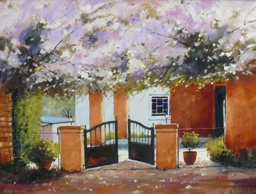 Beautiful Dieter Berner Original (60x45cm) @ a CRAZY R1 opening!