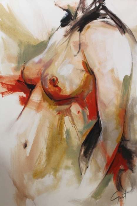 Original GERART acrylic (90x60cm) @ a VERY LOW opening