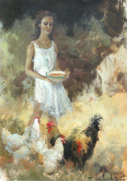 Master artist MARIE VERMEULEN-BREEDT (70x50cm) @ a LOW opening!!