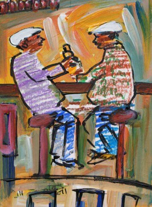 Original Stanley Mawelela (34.5x25cm) @ a low Opening!