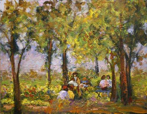 Delightful Joe Kotze  original (45x35cm) @ a CRAZY R1 opening!!