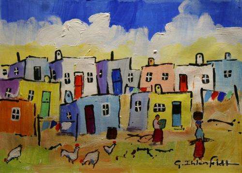 Delightful Gertie Ihlenfeldt Original (35x25cm) @ a CRAZY R1 opening!