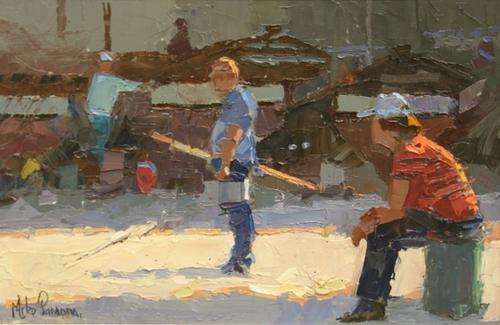 Fantastic Mike Parsons original (45x30cm). Excellent investment!