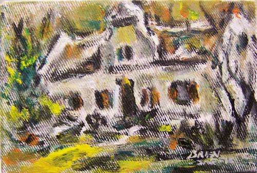 Delightful Brian Shear miniature. LOW OPENING!