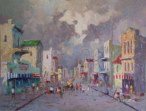 HUGE Phillip Britz Original (120x90cm). Low opening!!!