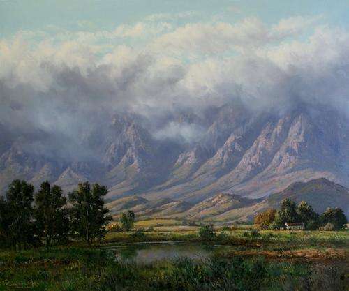 Large Casey Van Der Leek (92x76cm). Wonderful investment! Bargain!