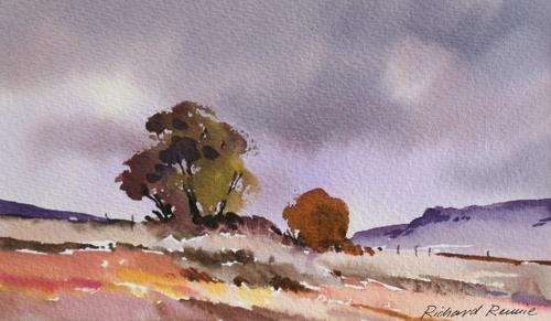 Beautiful Richard Rennie original watercolour.  Excellent investment - low opening!