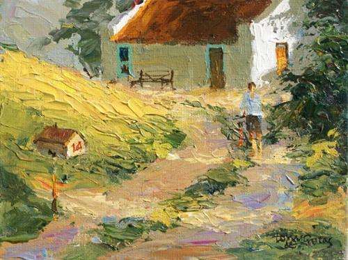 Beautiful Tony De Freitas original. A good investment @ a LOW opening!