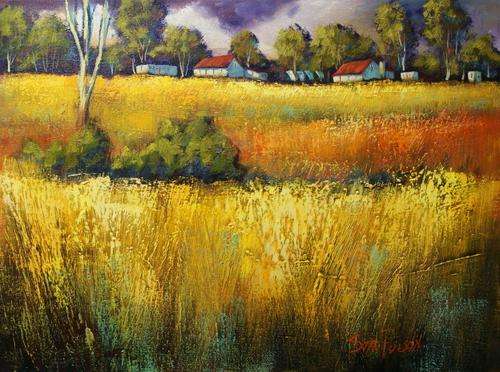 Original by Stan Polson! (60x45cm). Low opening!