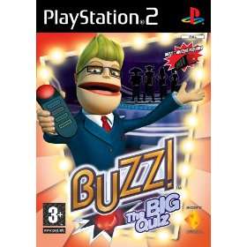 BUZZ THE BIG QUIZ WITH BUZZ CONTROLS - PS2