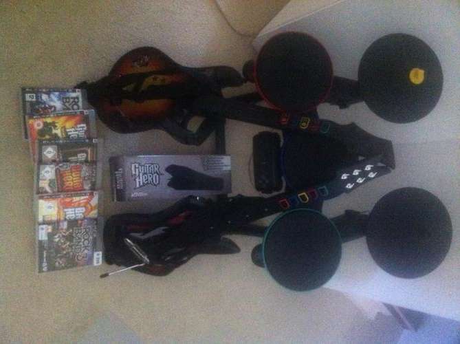 Guitar Hero Full set and Games