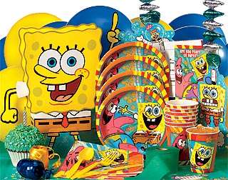 Spongebob party for 10 kids
