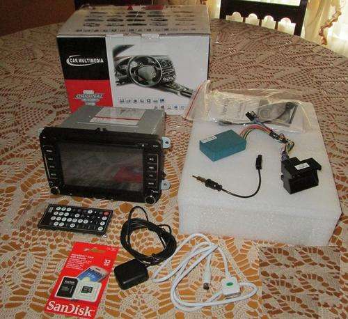 VW 7" Double Din Car radio-DVD Player, GPS, bluetooth.