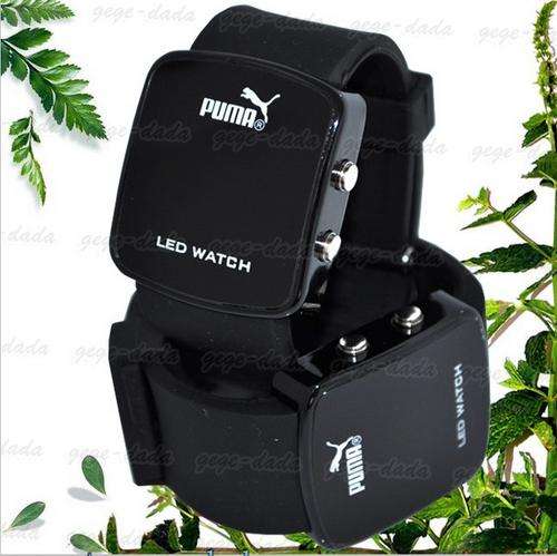 Luxury Sport Style LED Digital Date Lady Men Watch LE11