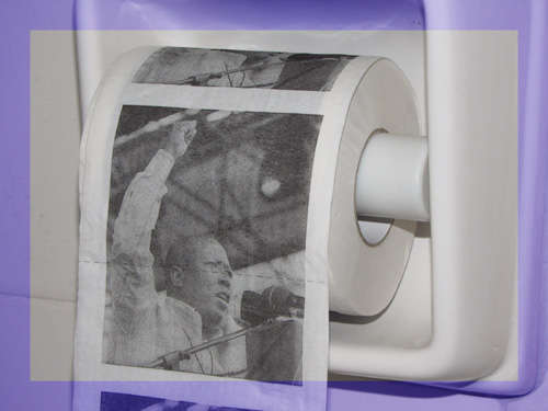 Julius Malema kakpapier