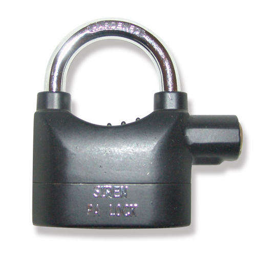 Heavy Duty Siren Padlock Alarm Security Pad Lock Sound