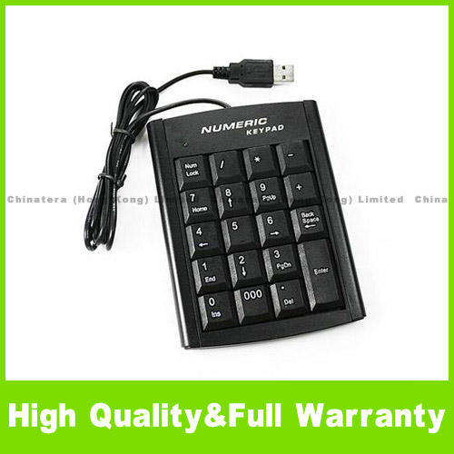 USB 19 keys Numeric Number Keypad Keyboard For Laptop