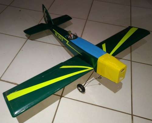 "High Time" Scratch built RC plane