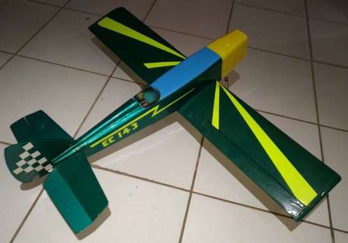 "High Time" Scratch built RC plane