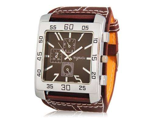WOMAGE - Quartz Analog Men's Wrist Watch
