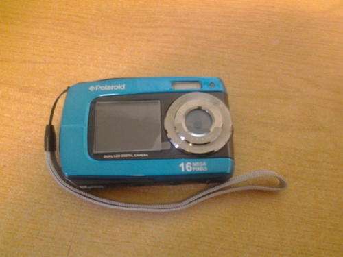 Polaroid underwater camera