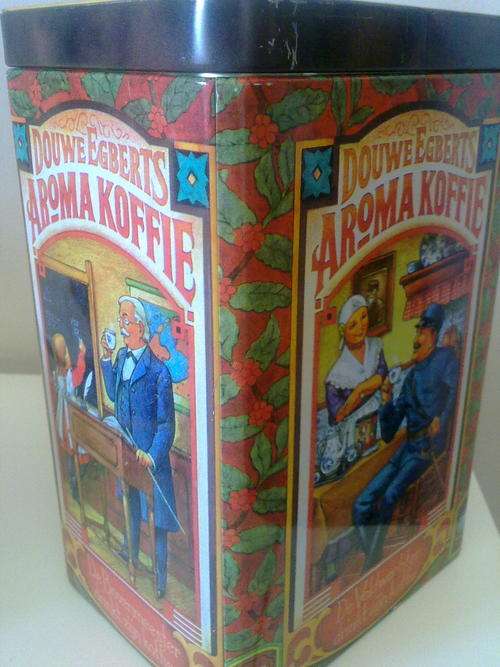 Douwe Egberts Koffie Tin