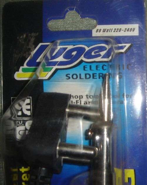 BRAND NEW 80 WATT LUGER SOLDERING IRON MADE IN GERMANY