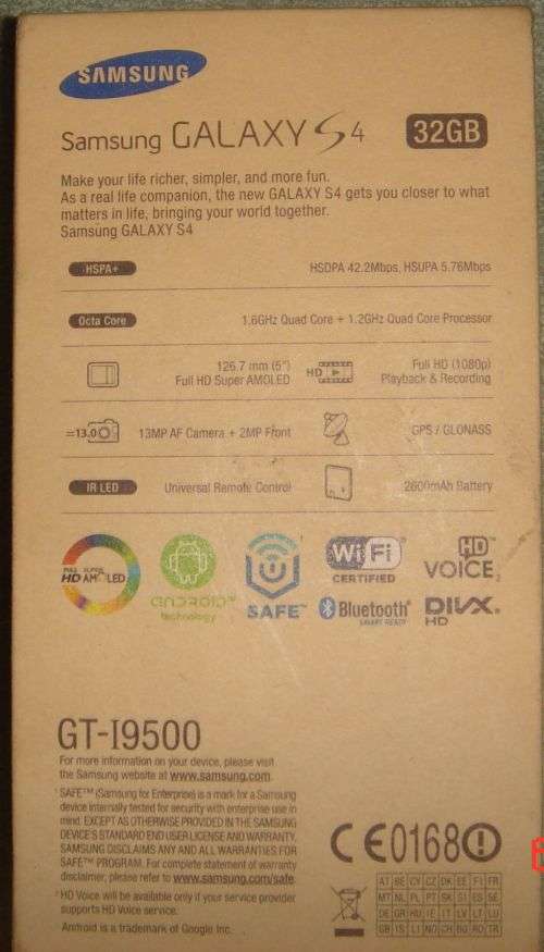 USED SAMSUNG S4 STILL IN GOOD CONDITION