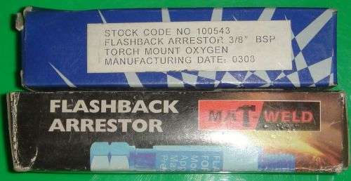 BRAND NEW FLASHBACK ARRESTOR
