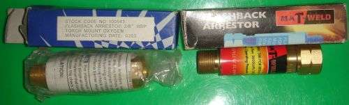 BRAND NEW FLASHBACK ARRESTOR