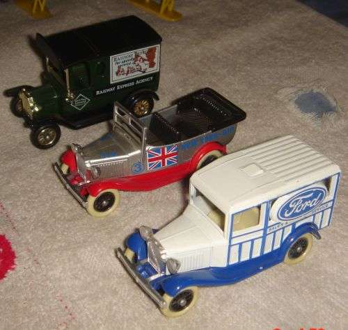 A COLLECTION OFF SMALL METAL TRUCKS FROM  DAYS GONE  MADE IN ENGLAND BY PLEDO