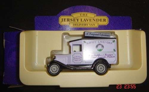 WOW  LLEDO PROMOTIONAL MODEL THE JERSEY LAVENDER DELIVERY VAN