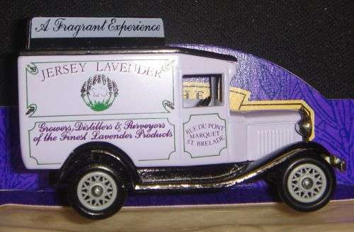WOW  LLEDO PROMOTIONAL MODEL THE JERSEY LAVENDER DELIVERY VAN