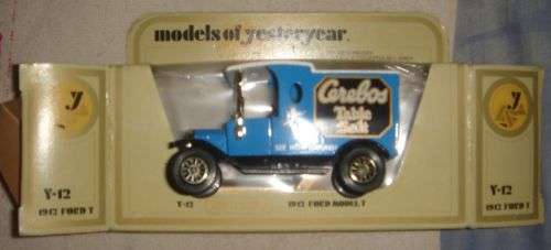 MODELS OF YESTERYEAR 1912 FORD MODEL T CERES TABEL SALT MADE IN ENGLAND