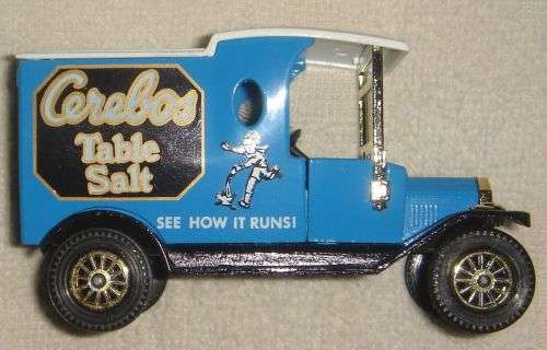 MODELS OF YESTERYEAR 1912 FORD MODEL T CERES TABEL SALT MADE IN ENGLAND