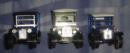 WOW  THREE MATCHBOX TRUCKS NO BOXES AVALIBEL