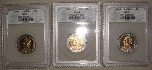 HIGH GRADE 90TH BIRTHDAY COINS MS64/MS65 AND MS66