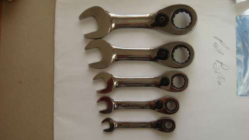 BRAND NEW MASTERCRAFT CHUBBY SPANNER SET NO 8/10/13/17 AND 19