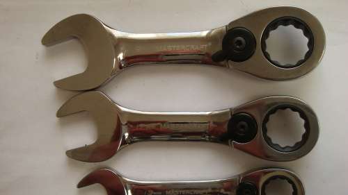 BRAND NEW MASTERCRAFT CHUBBY SPANNER SET NO 8/10/13/17 AND 19