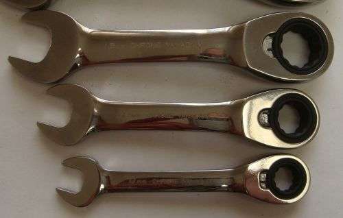 BRAND NEW MASTERCRAFT CHUBBY SPANNER SET NO 8/10/13/17 AND 19