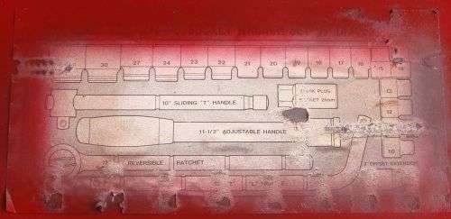 KING TONY 1/2 SOCKET SET COMPLETE 24 PIECE LAST ONE
