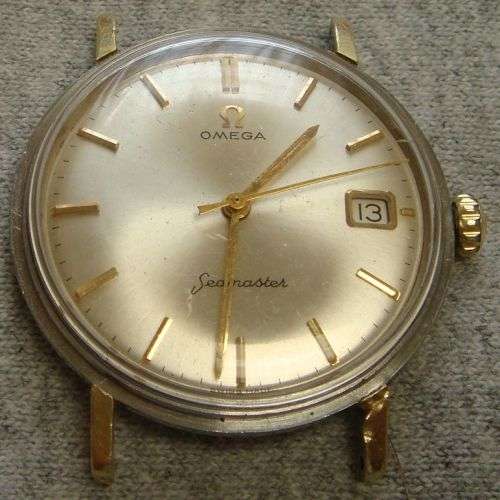 WOW A VINTAGE OMEGA SEAMASTER CAL 610 WITH DATE FROM THE SIXSTIES IN WORKING ORDER READ DECRIPTION