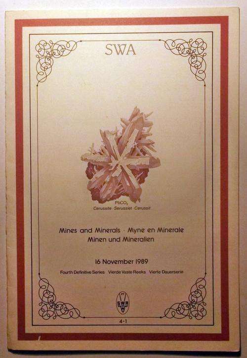 S.W.A. Mines & Minerals F.D.C. Folder 4.1