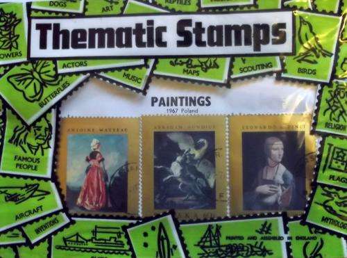 Poland 1967 Paintings - Thematic stamps
