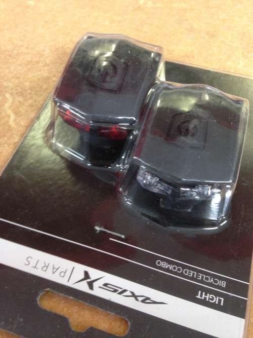 AXIS bicycle pro strobe LED light set