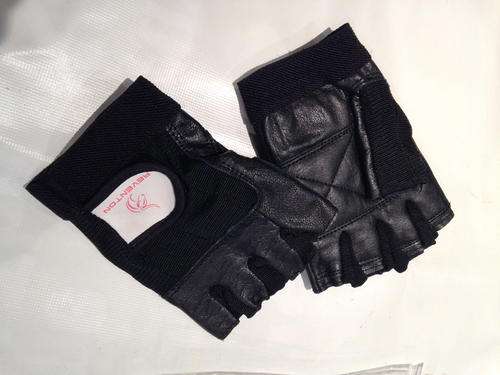 REVENTON black padded gym weight lifting gloves SMALL