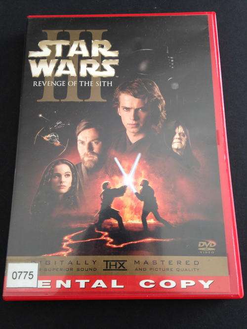 STAR WARS 3 - Revenge of the Sith DVD