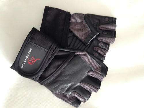 REVENTON black padded gym weight lifting gloves X-LARGE